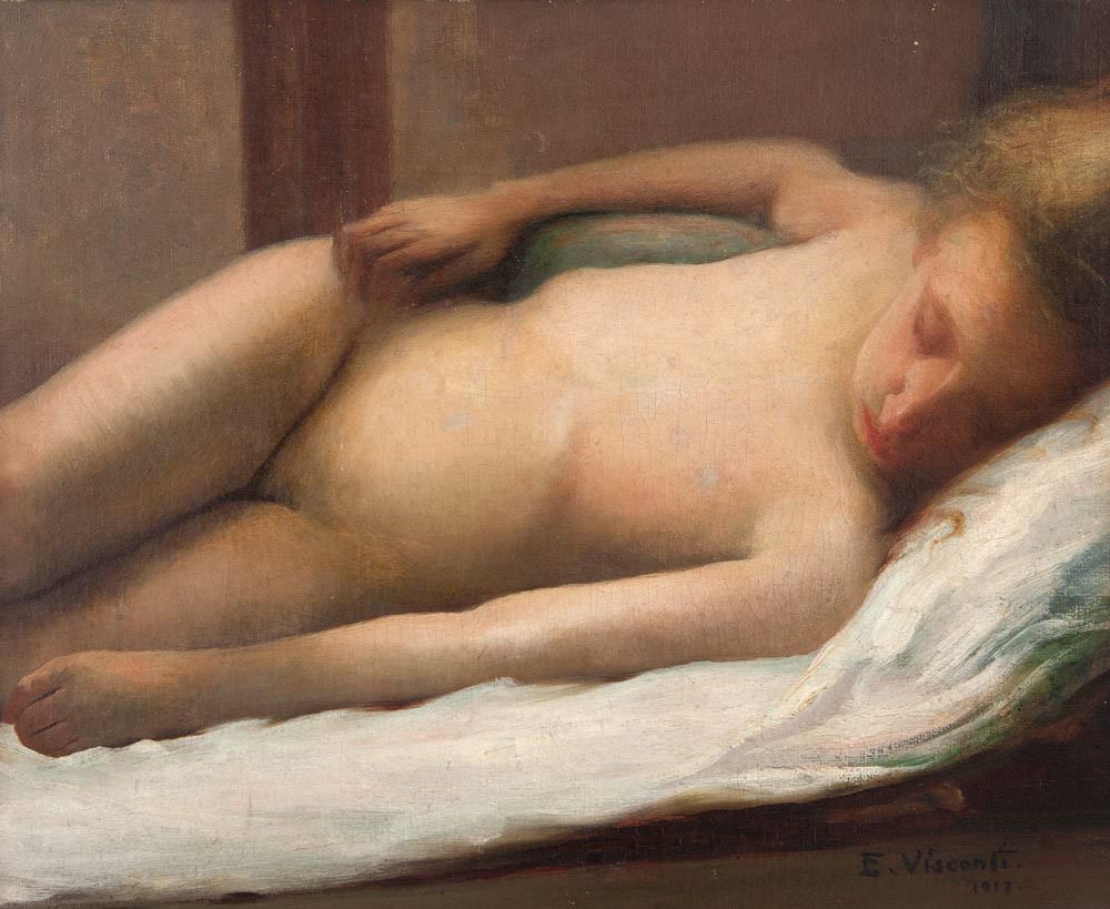 reclining nude